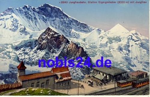 Jungfrau railway station *ca.1915