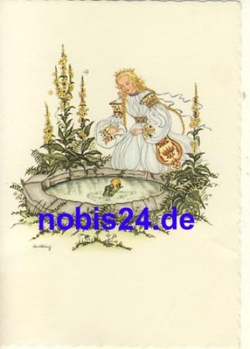The Frog Prince Fairy Tale Card o 1961