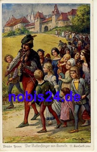 Pied Piper of Hamelin o ca.1920