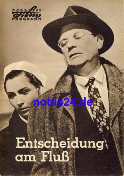 Decision by the River - Yugoslavian film ​​​​​​​5/58 Progress Program