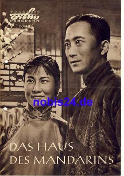Das Haus des Mandarins 34/58 Progress Programm