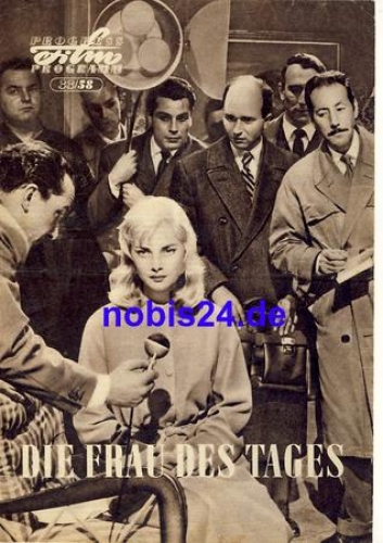 Die Frau des Tages mit Virno Lissi, Antonio Cifariello 33/58 Progress Programm