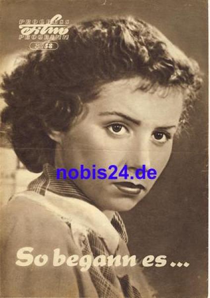 So begann es ... 31/58 Progress Programm