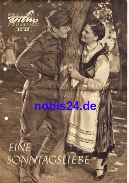 Eine Sonntagsliebe 43/58 Progress Programm