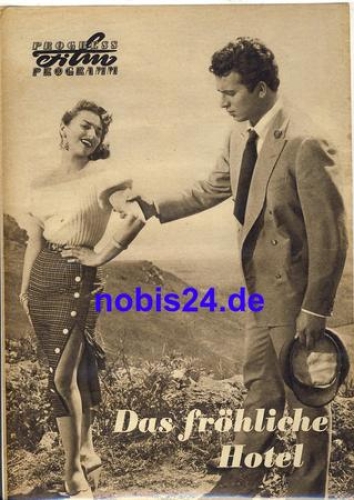 Das fröhliche Hotel (Tempo di Villeggiatura) mit Vittorio De Sica, Giovanna Ralli 112/57 Progress Programm
