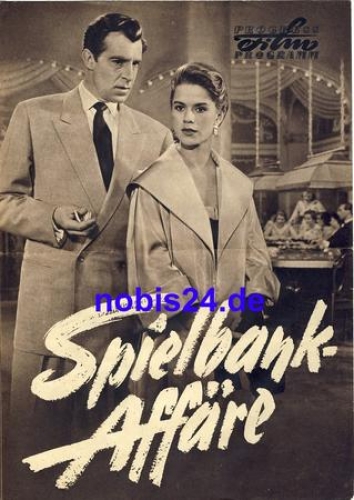Casino affair - DEFA film with Gertud Kuckelmann Jan Hendriks ​​​​​​​62/57 Progress Program