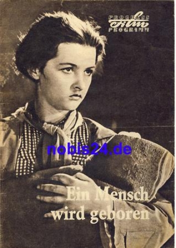 A Man is Born Soviet film ​​​​​​​128/57 Progress program