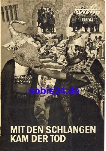 With the snakes came the death of Soviet film ​​​​​​​126/63 Progress program