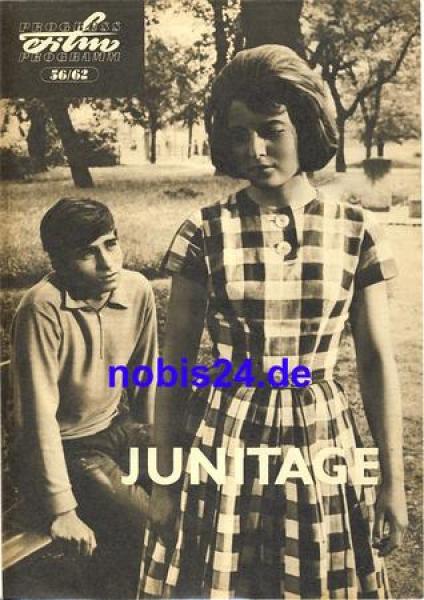 June Days - Czechoslovak film ​​​​​​​56/62 Progress program