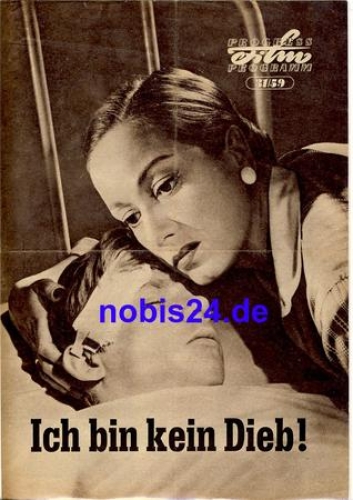Ich bin kein Dieb mit Eduardo De Filippo, Georges Poujouly 31/59 Progress Programm