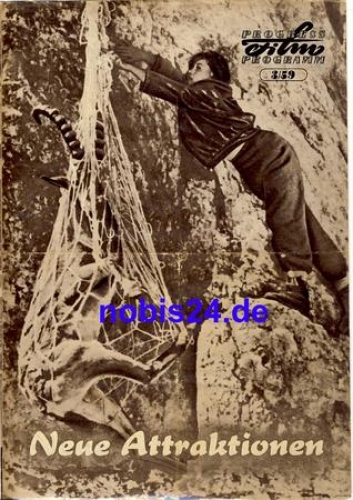 New Attractions - Soviet Circus Film ​​​​​​​3/59 Progress Program