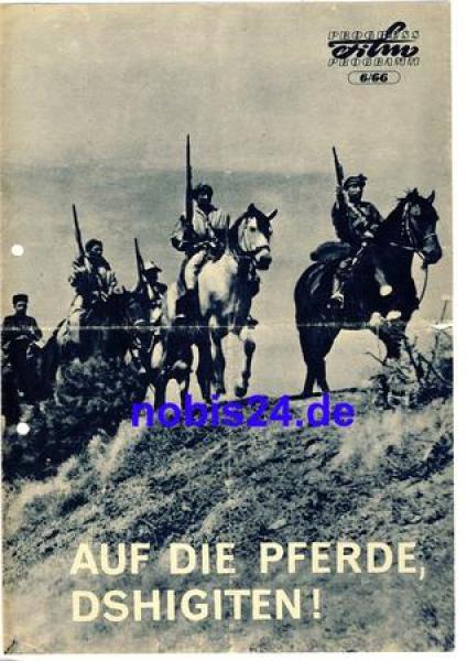 Auf die Pferde Dshigiten 6/66 Progress Programm