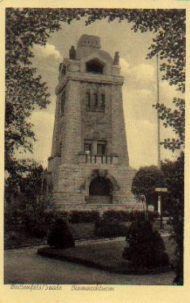 06667 Weissenfels Bismarckturm * ca. 1940