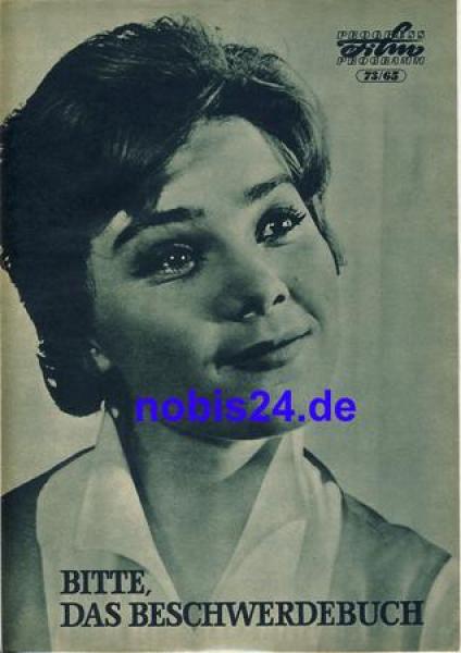 Bitte das Beschwerdebuch 73/65 Progress Programm