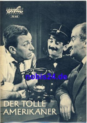 The Great American - French film with Louis de Funes ​​​​​​​75/65 Progress Program