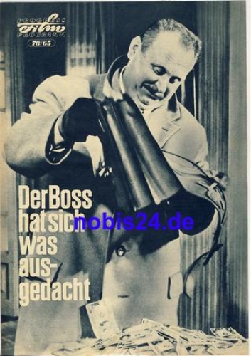 The boss came up with something with Jean-Paul Belmondo Gerd Frobe 78/65 Progress Program France Spain Italy