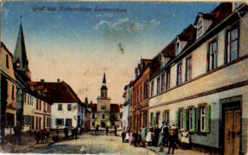 06679 Hohenmolsen Herrenstrasse o 21.3.1919