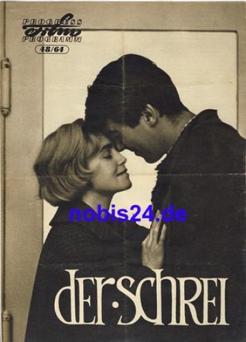 The Scream Czechoslovak Film ​​​​​​​48/64 Progress program