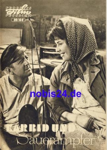 Karbid und Sauerampfer mit Erwin Geschonneck 10/64 Progress Programm DEFA-Film