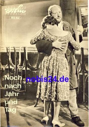 Noch nach Jahr und Tag mit Alida Valli, Georges Wilson Progress Programm 113/62