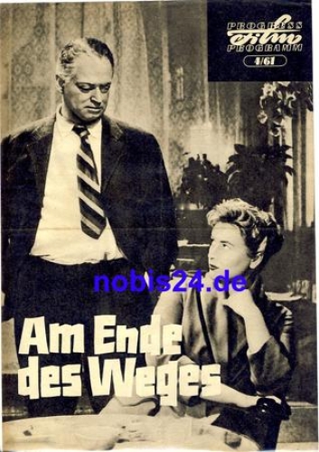 At the end of the road - Czechoslovak film ​​​​​​​4/61 Progress Program