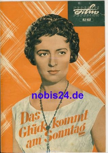 Happiness Comes on Sunday - Czechoslovak film ​​​​​​​42/61 Progress program