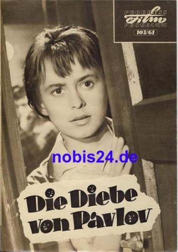 The Thieves by Pavlov - Czechoslovakian film ​​​​​​​105/61 Progress Program