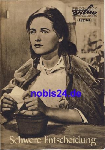 Schwere Entscheidung 127/63 Progress Programm