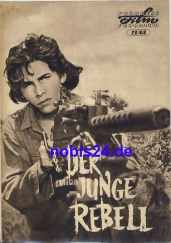 The Young Rebel - Cuban Movie ​​​​​​​71/63 Progress Program