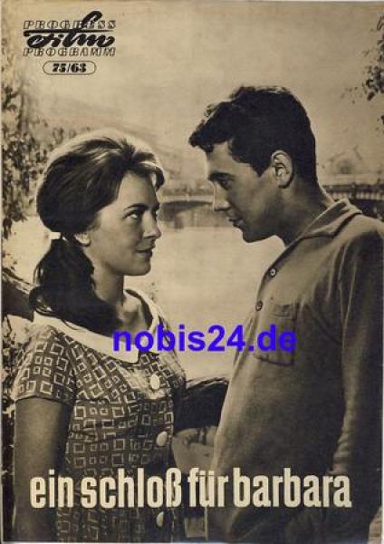 Ein Schloß für Barbara 75/63 Progress Programm