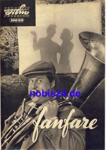 Fanfare Dutch film with Hans Kaart, Bernard Droog, Ineke Brinkamm ​​​​​​​100/60 Progress Program