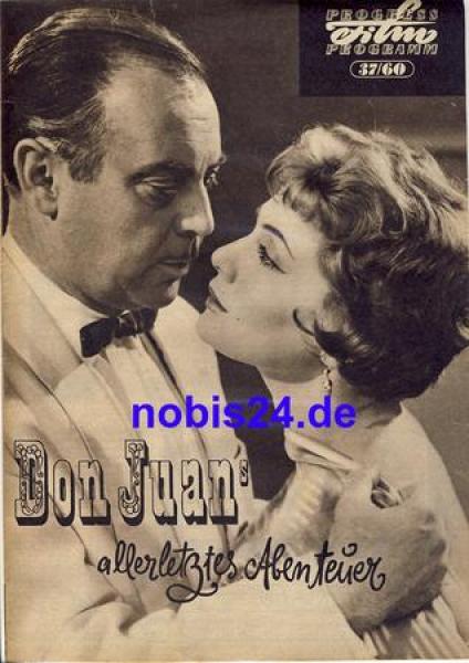 Don Juan's Last Adventure Hungarian Film 37/60 progress program
