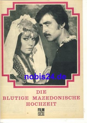 Die blutige mazedonische Hochzeit 26/69 Film für Sie