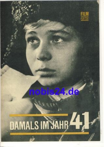 Damals im Jahr 41  50/69 Film für Sie