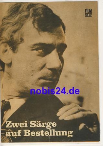 Two Coffins to Order (A Ciascuno il Suo) Italian film with Gina Maria Volonte Irene Papas ​​​​​​​38/68 Progress Program