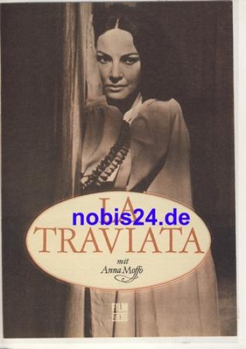 La Traviata with Anna Moffo, Gino Bechi, Franco Bonisollo Progress film program 95/68 film for you