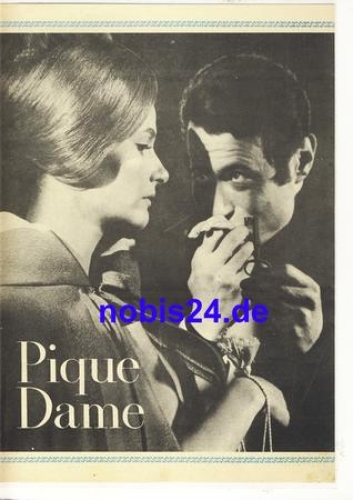 Queen of Spades French Film with Dita Parlo MIchel Subor Simone Bach  Progress Film Program 84/66 Film for Her