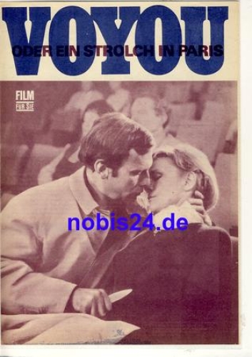 Voyou (Le Voyou) mit Jean-Louis Trintignant, Christine Lelouch 58/72 Film für Sie Programm