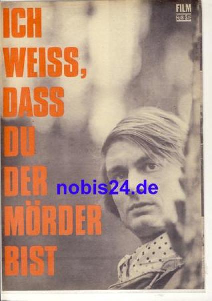 I Know You're the Murderer - Czech Film ​​​​​​​42/72 film for you
