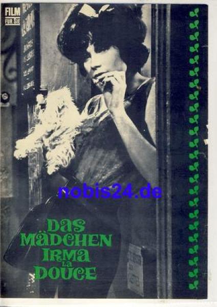 Das Mädchen Irma La Douce mit Jack Lemmon, Shirley MacLaine 55/72 Film für Sie