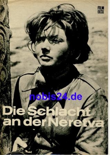 The Battle of the Neretva (bitka na neretvi) with Yul Brynner, Cird Jürgens, Hardy Krüger 6/71 Film for you