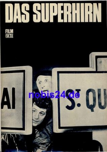 The mastermind French-Italian film with David Niven Jean-Paul Belmondo Bourvil ​​​​​​​50/71 film for you program