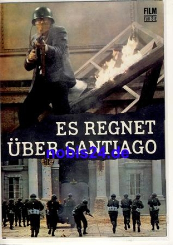 It's Raining Over Santiago French film with Ricardo Cucciolla Annie Girardot Jean-Louis Trintignant 27/76 film for you program
