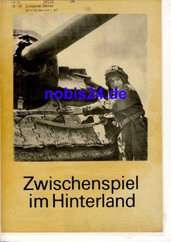 Zwischenspiel im Hinterland 2/70 Film für Sie Programm