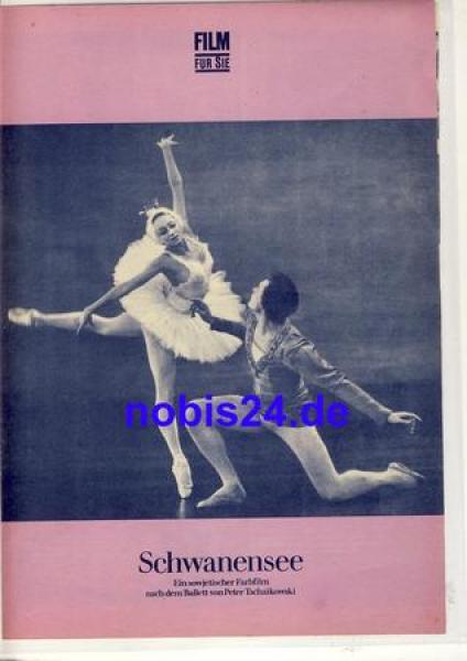 Swan Lake - Soviet film with Yelena Jevteyeva John Markowski Mahmut Essambajew Valery Panov ​​​​​​​15/69 Film for you program