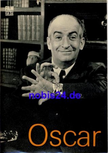 Oscar - French film starring Louis de Funes Claude Rich ​​​​​​​49/69 Progress Program Film for you