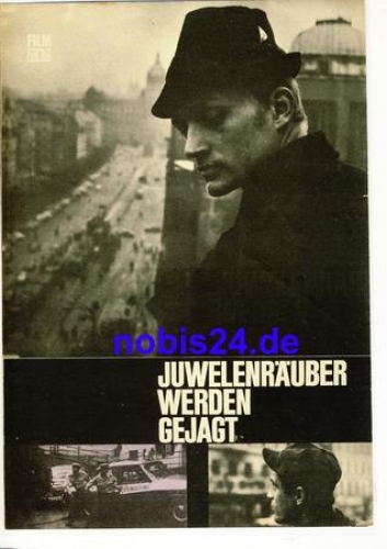 Juwelenräuber werden gejagt Progress Programm 2/68 Film für Sie