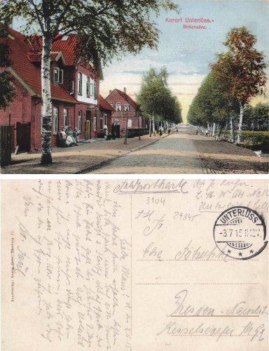 29345 Unterluss Birkenallee o 3.7.1915