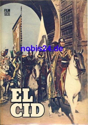 EL CID Progress Program 5/69 Film for you with Charlton Hestom and Sophia Loren