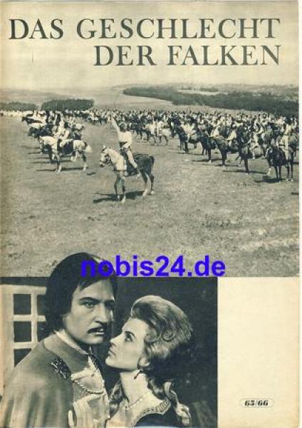 The Gender of the Falcons - Romanian film ​​​​​​​65/66 Progress Program Attention: no film or DVD!
